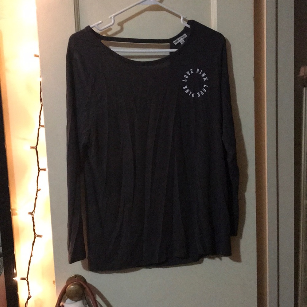 long sleeve, with an opened back.